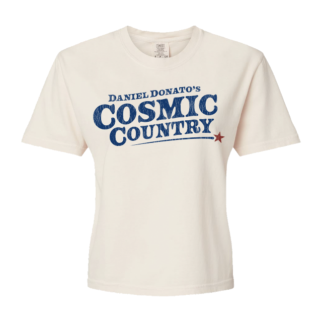 Shooting Star T-Shirt — Women's Crop Tee Ivory
