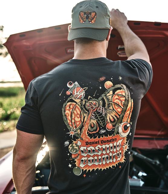 Cosmic Country Momentous Moth Tee — Standard
