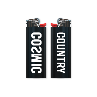Cosmic Country Reflected Custom Bic Lighter