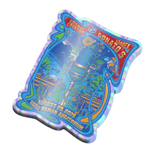 Ryman '26 Night 2 Mini Foil Poster Sticker