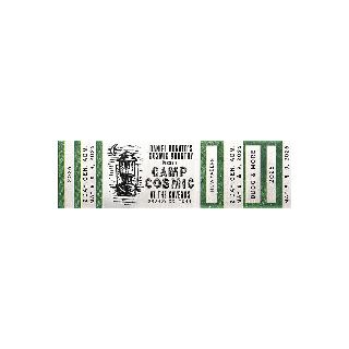 Camp Cosmic 2026 Ticket Magnet Replica